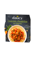 Couscous & boulettes aux légumes d\'Aucy