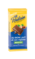 Chocolat au lait noisette Poulain