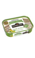 Sardines sans peau et sans arêtes à l?huile d?olive vierge extra Connétable Sardines sans peau et sans arêtes à l?huile d?olive vierge extra Connétable