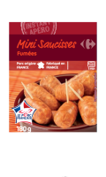 Mini Saucisses Fumées Carrefour