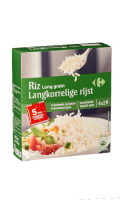 Riz long grain cuisson rapide Carrefour