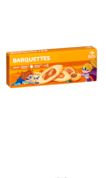 Biscuits barquettes abricot Carrefour Kids