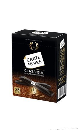 Carte Noire Classique 45g/25 sticks Contenu