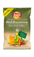 Chips Méditerranéenne 100% Huile d\'Olive infusée à l\'Origan et Piment Lay\'s
