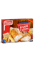 Filet fish and chips note de Malt Findus