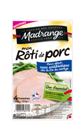Mon Rôti de Porc sans antibiotique Madrange