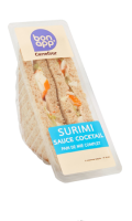 Sandwich Club Surimi Crudités Bon App\' Carrefour