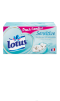 Boîte de Mouchoirs Sensitive Pack Familial Lotus