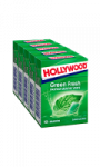 Chewing-gum menthe verte sans sucres Hollywood