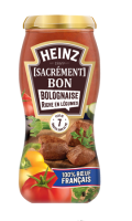 Sauce pour pâtes Bolognaise riche en légumes Heinz