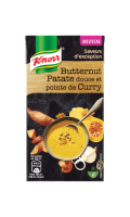 Soupe Knorr Butternut Patate Douce et Pointe de Curry
