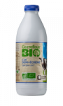 Bouteille de lait demi écrémé Carrefour Bio