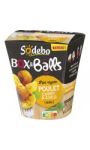 Box & Balls Pipe rigate, Poulet, Curry & Coco