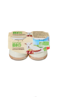 Yaourt au lait de brebis sur lit aux châtaignes bio Carrefour Bio