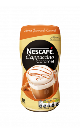 Cappuccino Caramel 306g Contenu