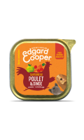 Edgard & Cooper Barquette Poulet & Dinde pour chien