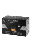 Café Royal compatibles système Nespresso®*  Ristretto x33 capsules