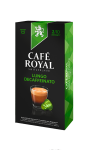 Café Royal compatibles système Nespresso®* Lungo Decaffeinato x10 capsules