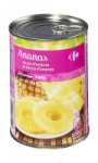 Fruits au sirop ananas en tranche Carrefour Fruits au sirop ananas en tranche Carrefour