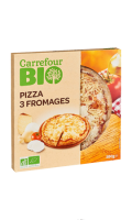Pizza 3 fromages Carrefour Bio