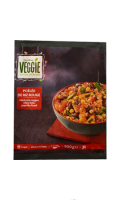 Légumes cuisinés poêlée riz rouge haricots Carrefour Veggie