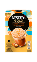 Stick Cappuccino Caramel et Macadamia Nescafé Gold
