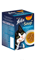 Soupe de Poissons pour chat Felix