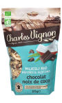 Muesli Bio pépites & flocons chocolat noix de coco Charles Vignon