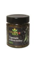 Tapenade d'olives noires Divin Bio