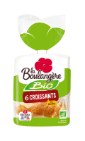 Croissants bio pur beurre La Boulangère
