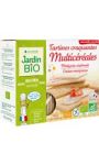 Tartines multicéréales sans gluten bio Jardin Bio