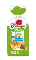 Briochettes bio aux pépites de chocolat au lait La Boulangère