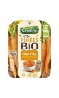 Purée de carottes pointe de curcuma Bio CREALINE
