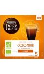 Café capsules Lungo Colombia bio DOLCE GUSTO
