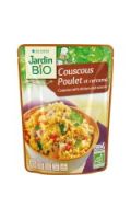 Plat cuisiné Couscous poulet curcuma bio Jardin Bio