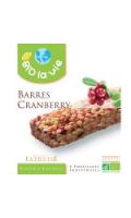 Barres cranberry BIO LA VIE