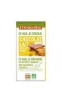 Biscuit sablé chocolat au lait bio ETHIQUABLE