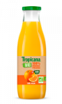 Jus 100% oranges pressées sans pulpe sans sucres ajoutés Tropicana Bio