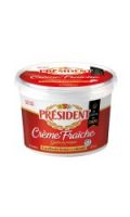 Crème fraîche entière 30% MG President