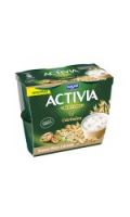 Activia Céréales Saveur Noix Céréale  Spécialité laitière probiotiques &  bifidus