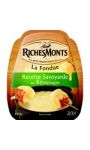Fondue aux 3 fromages RICHES MONTS