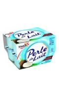 Yaourts saveur coco PERLE DE LAIT