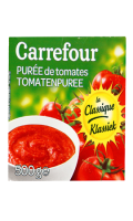 Purée de tomates Carrefour