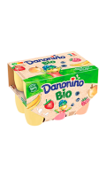 Yaourts aux fruits bio Danonino Danone
