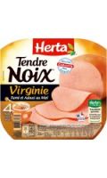 Herta TENDRE NOIX Jambon Virginie fumé au miel x4