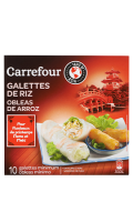 Galettes de riz Carrefour
