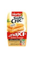 Herta Croque-Monsieur Maxi Jambon Fromage x2