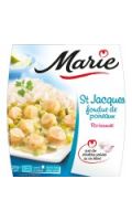 Plat cuisiné St Jacques & riz MARIE