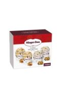 Glaces Vanille Cookie Dought – Caramel Beurre Salé – Iconic Selection HAAGEN-DAZS