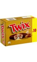 Barres glacées caramel/biscuit TWIX